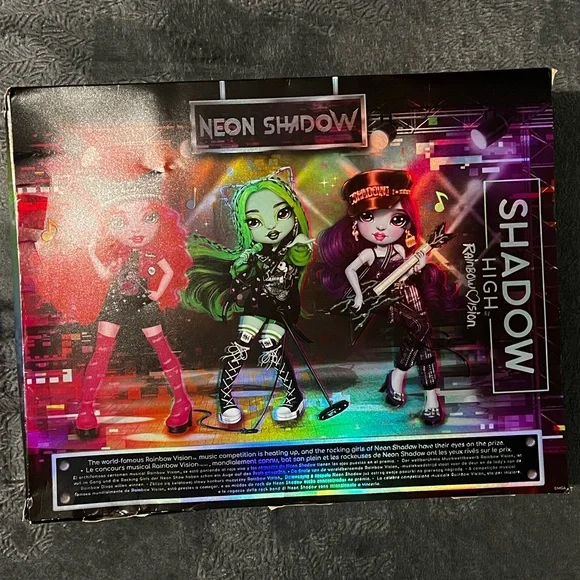 Rainbow Vision Shadow High Doll Harley Limestone Neon Green - Picture 5 of 7